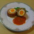 肉団子とゆで卵のコラボ!
