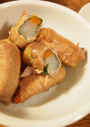 長芋の豚肉巻き-レシピのメイン写真
