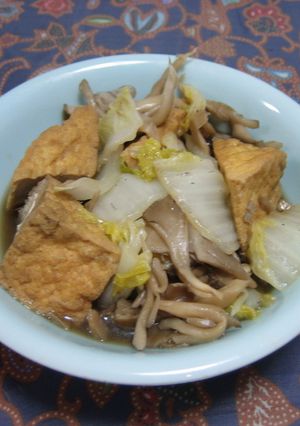 厚揚げの野菜炊き-レシピのメイン写真