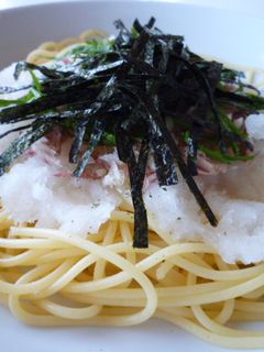 大根おろしとツナの和風冷製パスタ-レシピのメイン写真