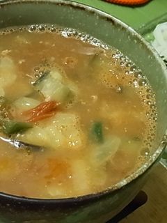 ノンオイル!トマトつけうどん-レシピのメイン写真