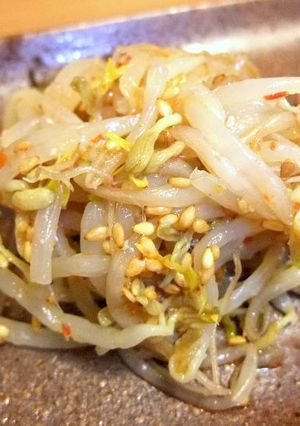 パクパクいけちゃう♪もやしのナムル-レシピのメイン写真