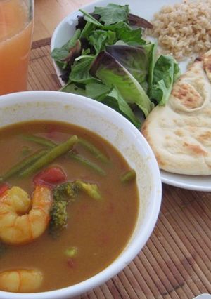 ココナッツミルクの野菜カレースープ-レシピのメイン写真