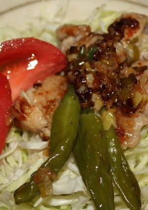 野菜たっぷり★レモン風味ねぎ塩焼き鶏丼-レシピのメイン写真