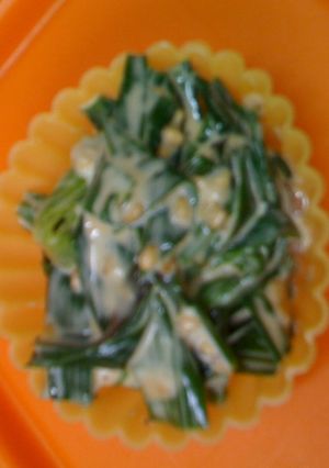 お弁当のおかず☆ニラのマヨ和え-レシピのメイン写真