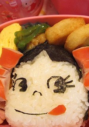 キャラ弁　ペコちゃん-レシピのメイン写真