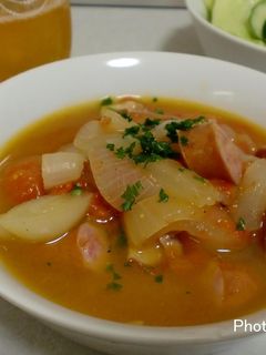 簡単トマトスープ(^^!-レシピのメイン写真
