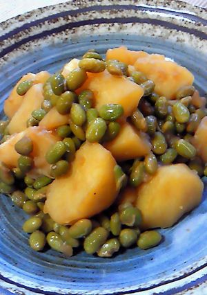 じゃがいも発芽大豆の煮物-レシピのメイン写真