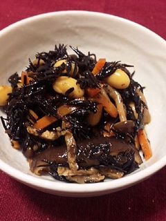 具沢山☆しっかり味のひじき煮-レシピのメイン写真