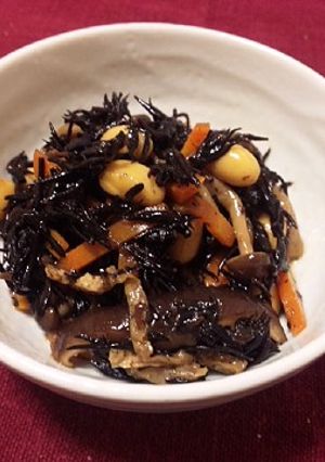 具沢山☆しっかり味のひじき煮-レシピのメイン写真