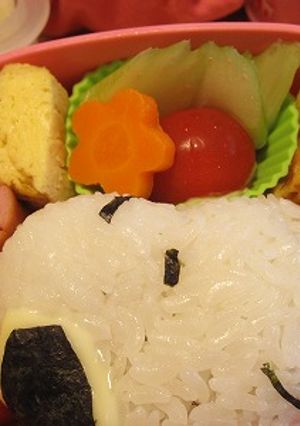 キャラ弁　スヌーピー-レシピのメイン写真