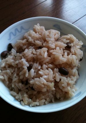 塩味のお赤飯。-レシピのメイン写真