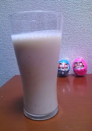 朝食にも☆(●o´∀｀)oバナナラッシー-レシピのメイン写真
