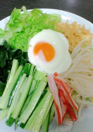サラダ感覚！夏にサッパリ☆冷やし中華♪-レシピのメイン写真