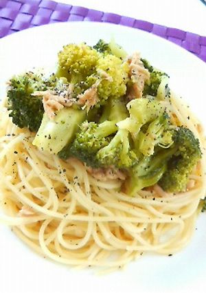 ツナとブロッコリーの冷製パスタ-レシピのメイン写真