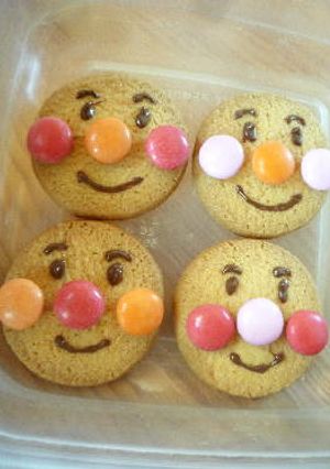 アンパンマンクッキー-レシピのメイン写真