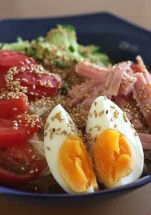 暑い夏には、冷やし中華風そうめん-レシピのメイン写真