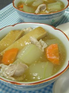 暑いときこそ、熱々スープ冬瓜煮-レシピのメイン写真
