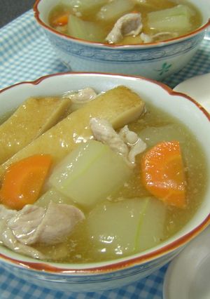 暑いときこそ、熱々スープ冬瓜煮-レシピのメイン写真