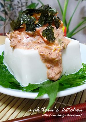 海苔キムチマヨ冷奴-レシピのメイン写真