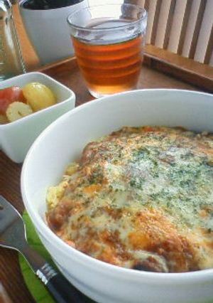 ＊残ったカレーで♪カフェ風カレードリア＊-レシピのメイン写真