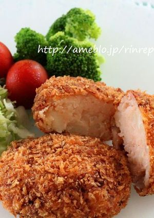 バターオニオン明太子コロッケ-レシピのメイン写真