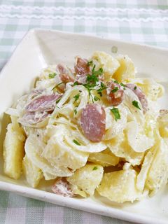 ポテサラ風ジャーマンポテト♪-レシピのメイン写真