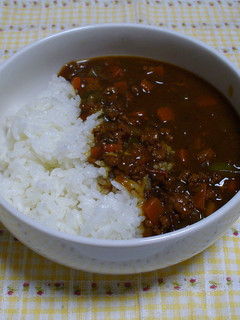 挽肉を使った簡単カレー♪-レシピのメイン写真