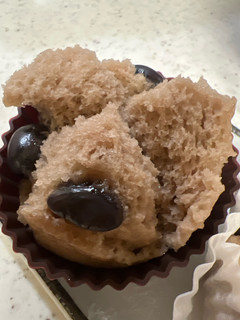 黒豆の煮汁の蒸しパン-レシピのメイン写真