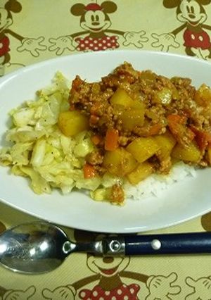 簡単カレー風～子供が大好き♪-レシピのメイン写真
