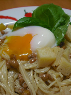 じゃが納豆冷製パスタ-レシピのメイン写真