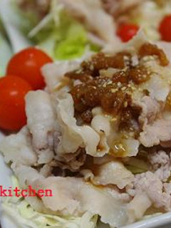 夏を乗りきれ!梅の冷しゃぶ-レシピのメイン写真