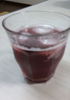黒酢グレープサイダー-レシピのメイン写真