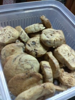 チョコチップ(*^^*)ビスケット-レシピのメイン写真