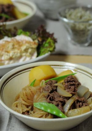 圧力鍋で時短！ほくほく肉じゃが♪-レシピのメイン写真