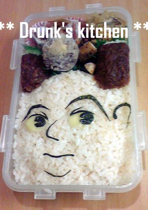 【お弁当】　☆せんとくん弁当☆-レシピのメイン写真