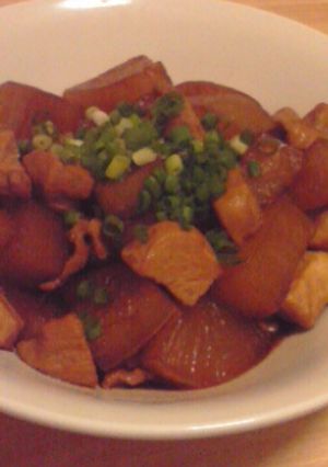 ほんわかジューシー♪鶏＆大根のこってり煮-レシピのメイン写真