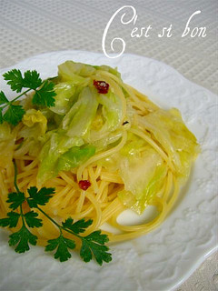 キャベツ・アンチョビ・長ねぎのパスタ-レシピのメイン写真