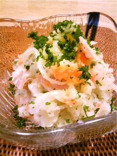 マヨネーズ不使用♪ポテサラ~(・∀・)-レシピのメイン写真