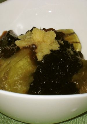 焼きなすのサイダー入りポン酢ジュレがけ-レシピのメイン写真