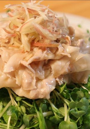 水菜とミョウガの冷しゃぶ-レシピのメイン写真