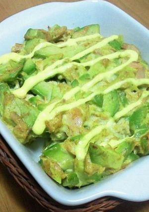 硬いアボカド救済メニュー《焼きアボ～》-レシピのメイン写真