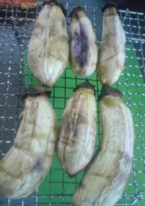 つるっと美味しい♪焼き茄子の作り方-レシピのメイン写真