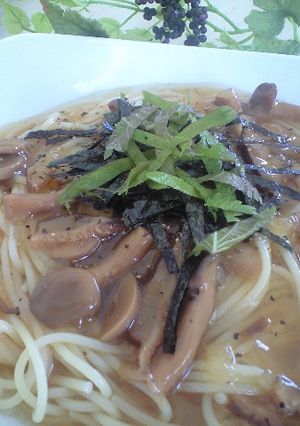 レトルトで超手抜き☆きのこの冷製パスタ-レシピのメイン写真