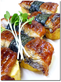 ♪ 鰻玉梅海苔巻き ♪-レシピのメイン写真