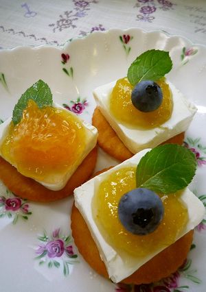 簡単！のせるだけチーズケーキ♪-レシピのメイン写真