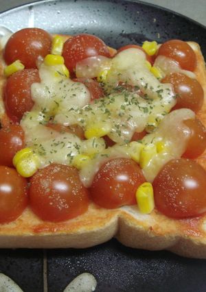 ☆トマトた〜っぷり♪ピザ風トースト☆-レシピのメイン写真