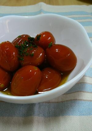 焼きトマトのマリネ-レシピのメイン写真