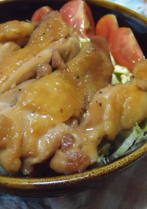 簡単照り焼き丼♪-レシピのメイン写真