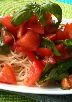 カッペリーニ（夏はトマトの冷製パスタ）-レシピのメイン写真